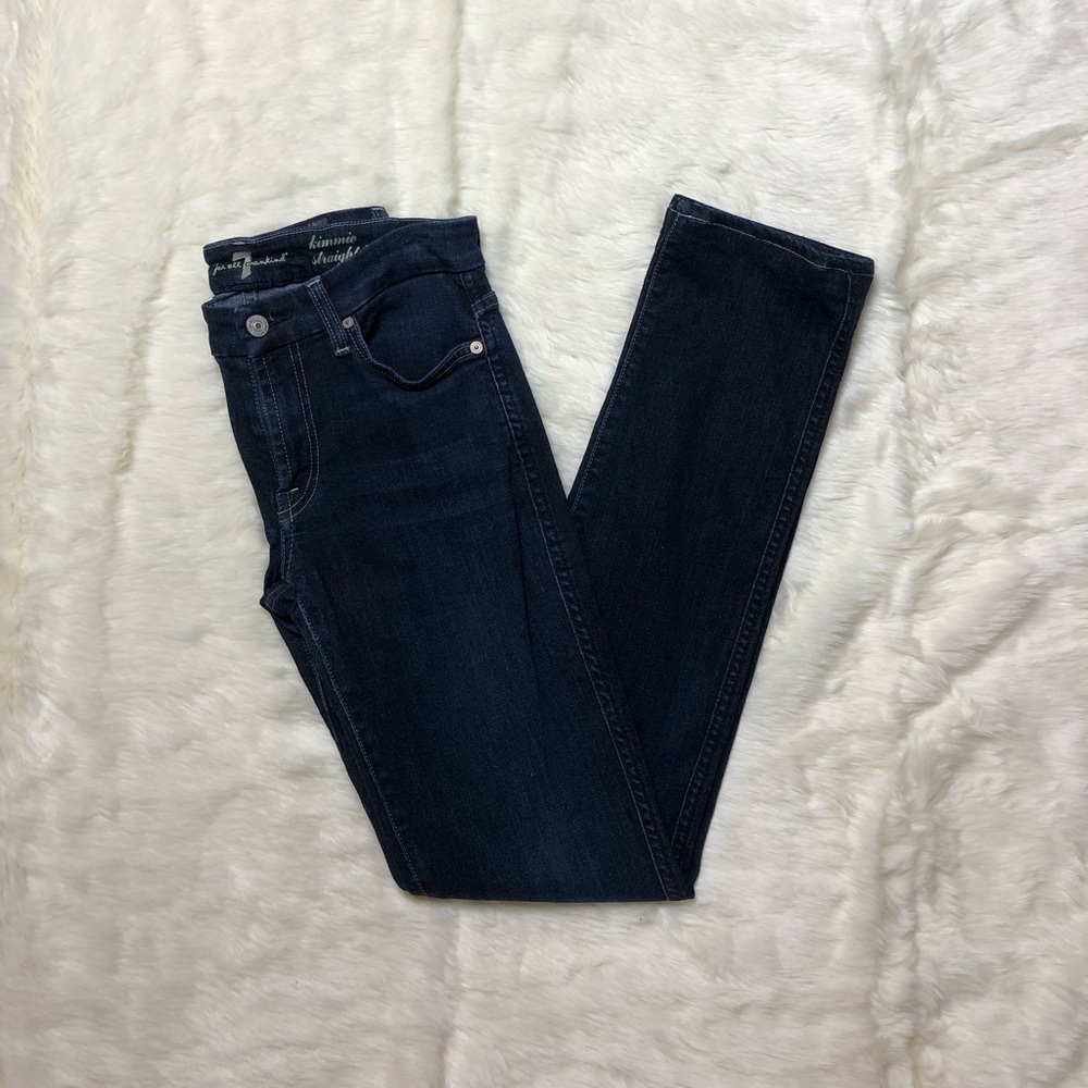 7 For All Mankind Kimmie Straight Leg Size 28
